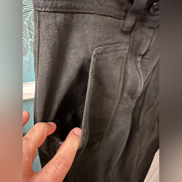 Wilfred Free Charcoal Wide-Leg Pants - Picture 4 of 7